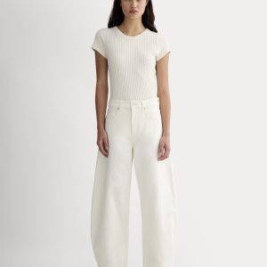 The Way-High® Curve Jean | Calico Ecru | 27 Inseam