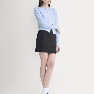 Ponte Mini Skirt | Black