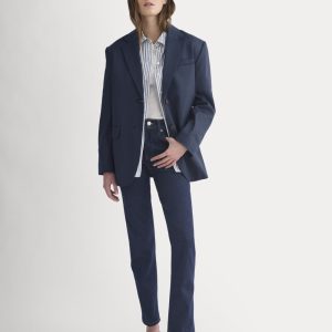 High-Rise Cigarette Jean | Pure Blue