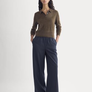 The Pull-On Trouser in Tailor Twill | Midnight Navy