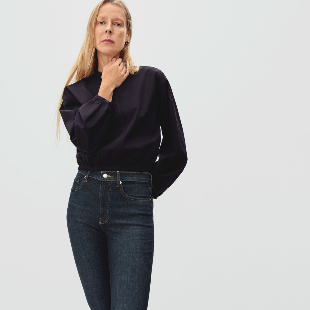 The Authentic Stretch High-Rise Skinny | Deep Indigo | 26.5 Inseam - Image 15