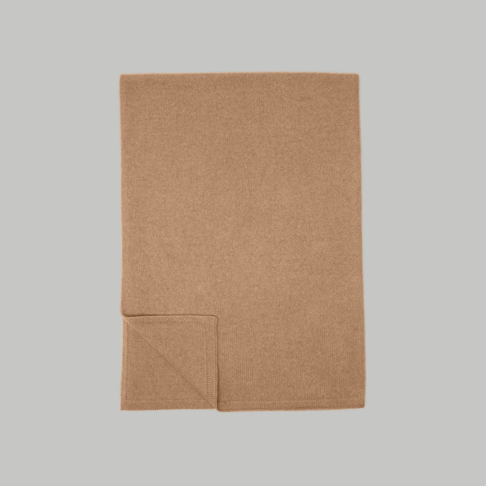 The Cashmere Scarf | Light Camel - Image 2