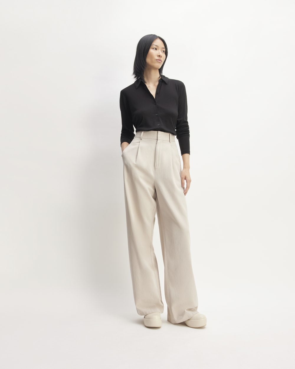The Must-Have Shirt in Butterluxe | Black - Image 3