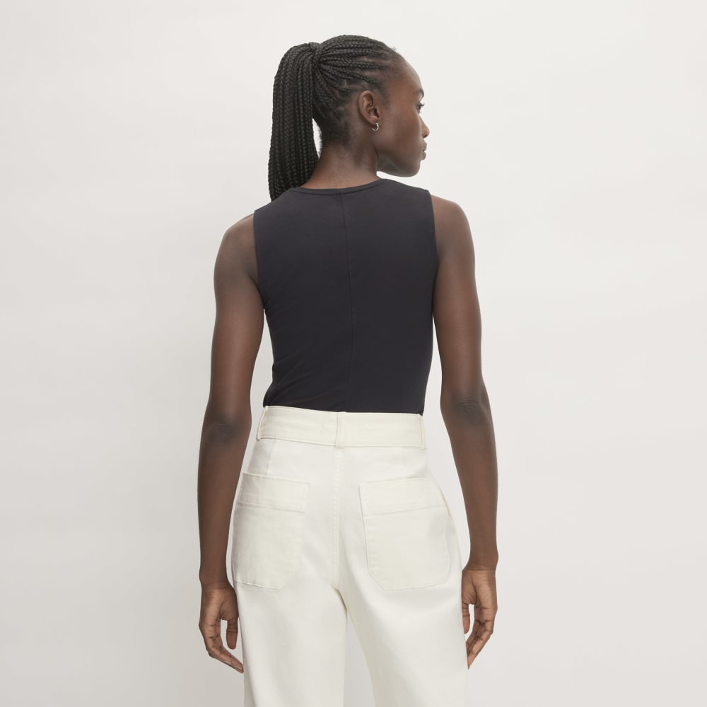 The Supima® Form Tank | Black - Image 3