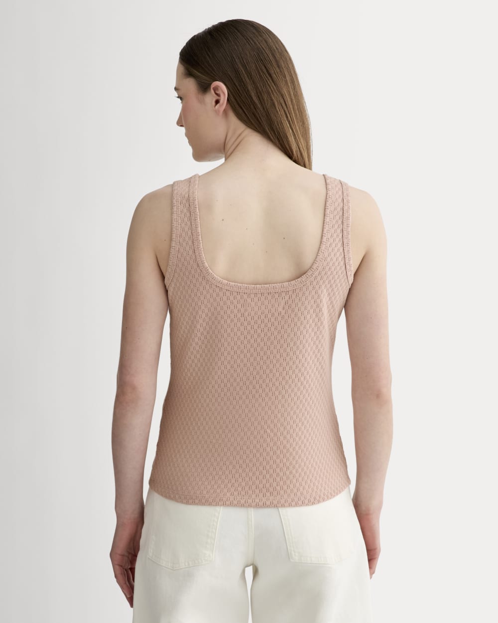 The Pointelle Cami | Rose Smoke - Image 5