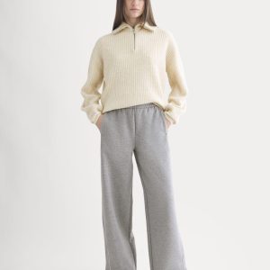 Luxe Fleece Track Pant | Vintage Heather Grey