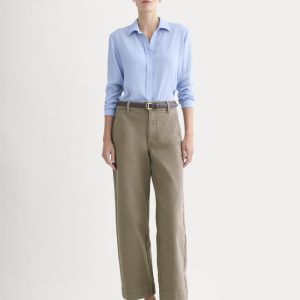 The Utility Wide-Leg Pant | Taupe
