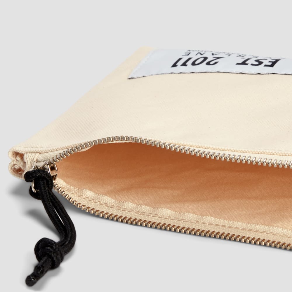 The Organic Canvas Pouch | Natural - Image 2