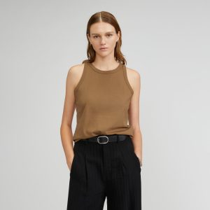 The Tank in Essential Cotton | Toasted Coconut