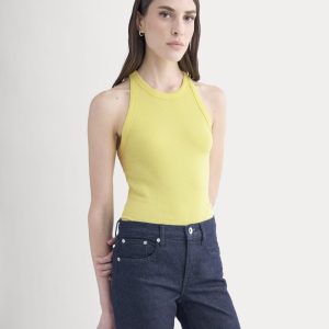 Luxe Rib Racerback Tank | Celandine