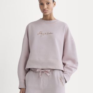 Everlane x The Laufey Foundation Cropped Sweatshirt | Burnished Lilac