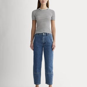 The Utility Barrel Jean | New Blue | Regular