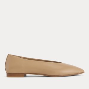 Made in Italy Almond-Toe Flat | Affogato