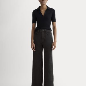 The Way-High? Sailor Jean 2.0 | Washed Black | 31.5 Inseam
