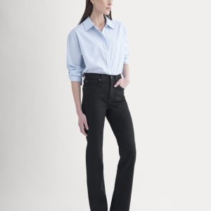 High-Rise Slim Bootcut Jean | Black