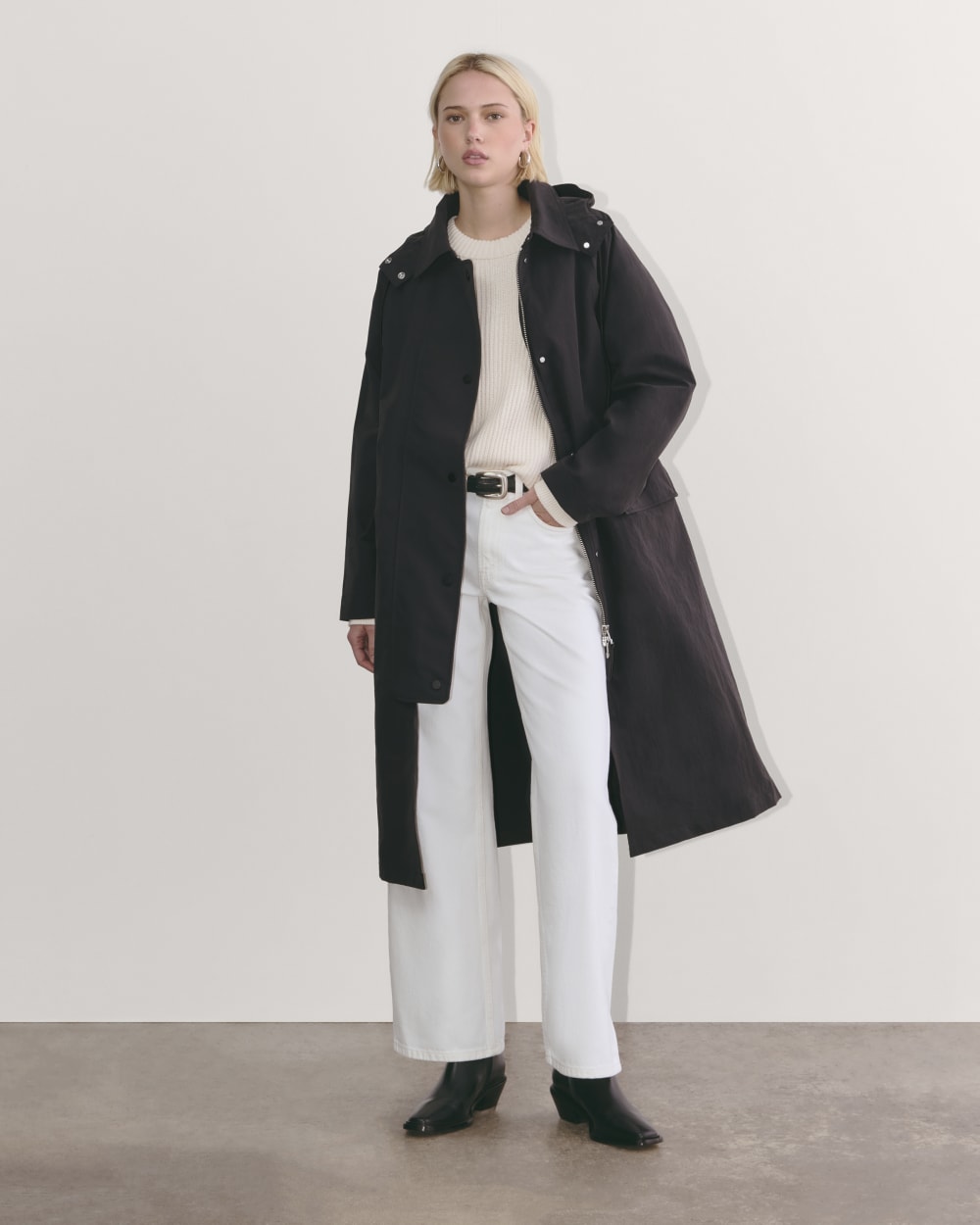 The Oversized Anorak | Black