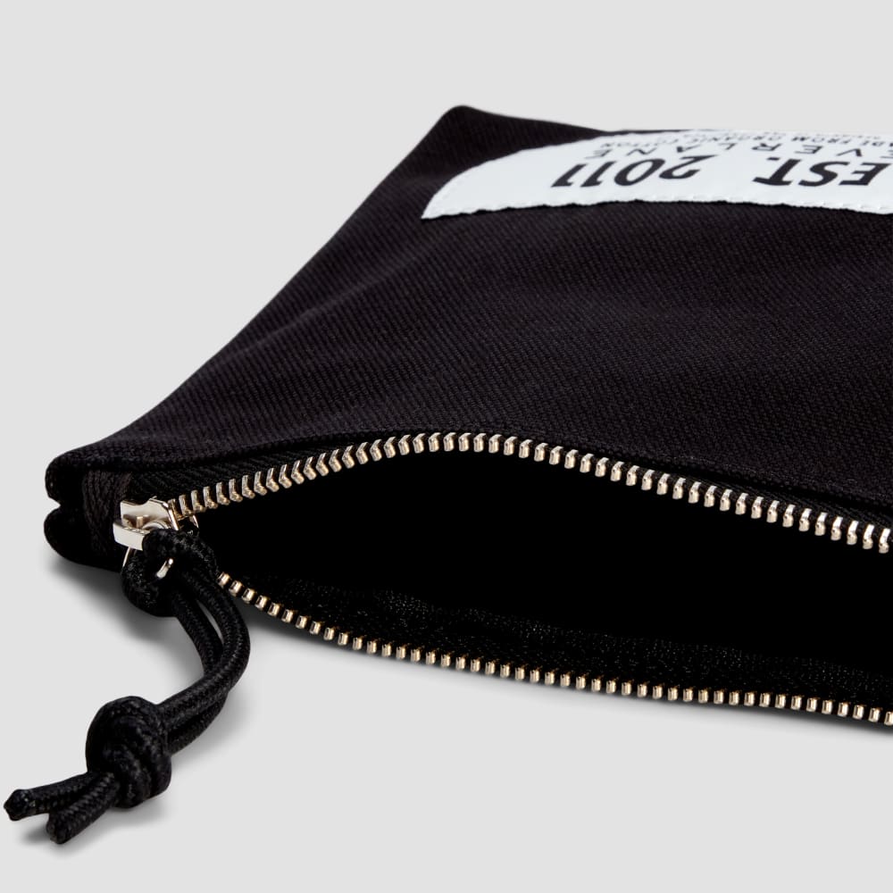 The Organic Canvas Pouch | Black - Image 2