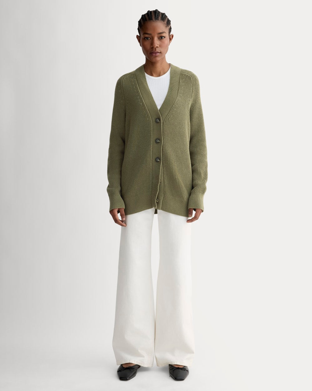 The Long Cocoon Cardigan | Kalamata - Image 3