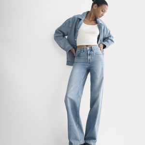 The Column Jean | Vintage Light Indigo | 33 Inseam