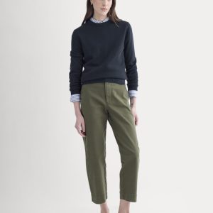 The Utility Straight-Leg Pant | Olive Night | 26.5 Inseam