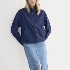 Mid-Rise Denim Midi Skirt | Vintage Mid Indigo