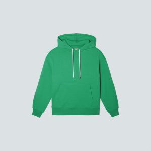 The Track Organic Cotton Popover | Bright Jade