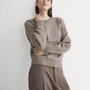 The Cocoon Crew in Alpaca | Taupe Melange